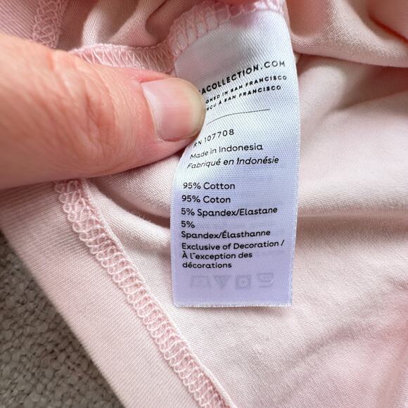 Tea Collection Pink Top EUC 18-24mo - Picture 6 of 6